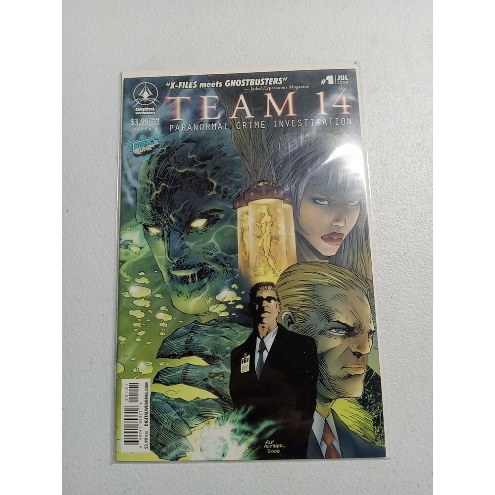 Digital Webbing Comics Team 14 Paranormal Crime Investigation NM-/M 2008